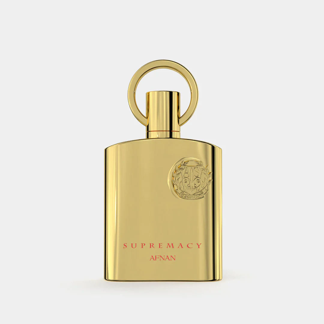 Frasco de Supremacy Gold da Afnan