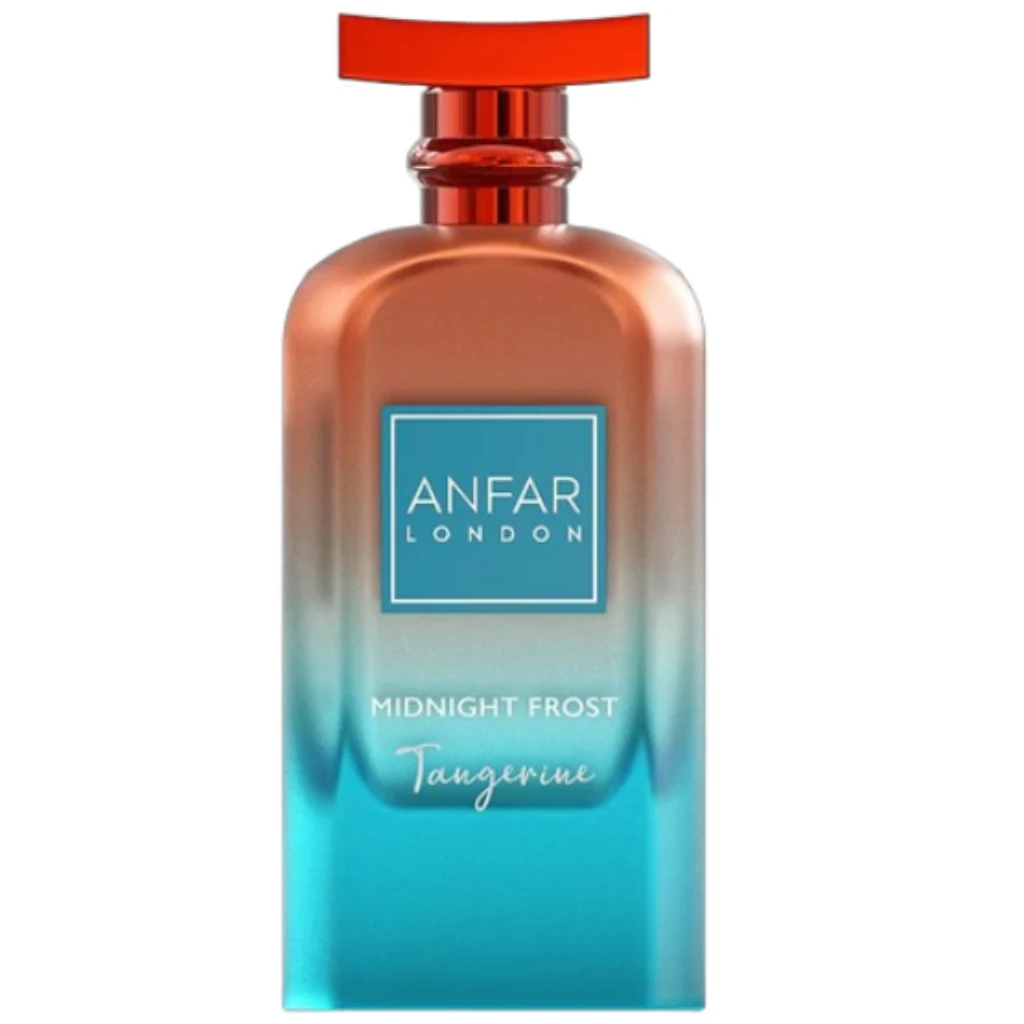 Frasco de Midnight Frost Tangerine da Anfar London