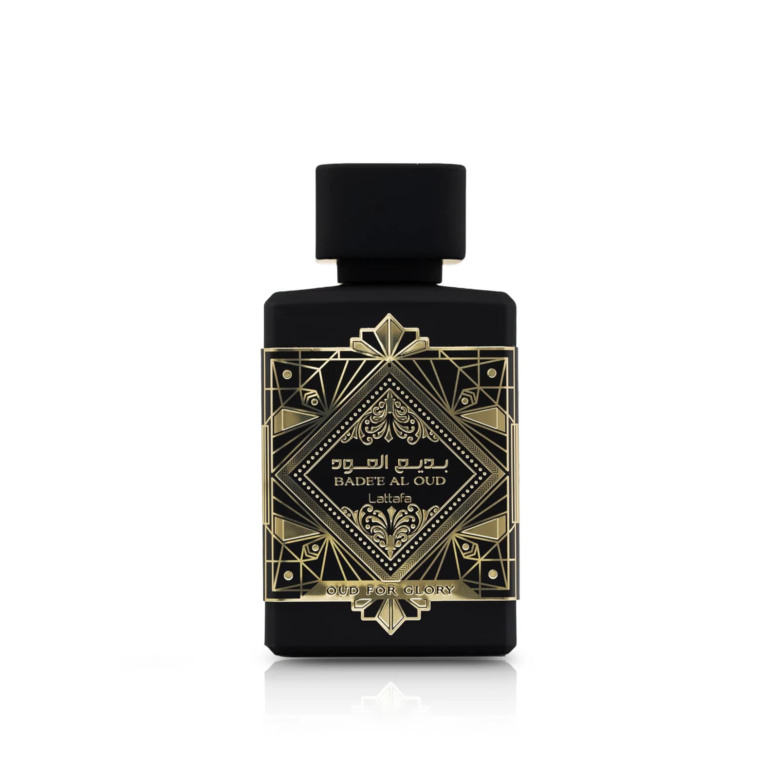 Frasco de Badee Al Oud Oud For Glory da Lattafa