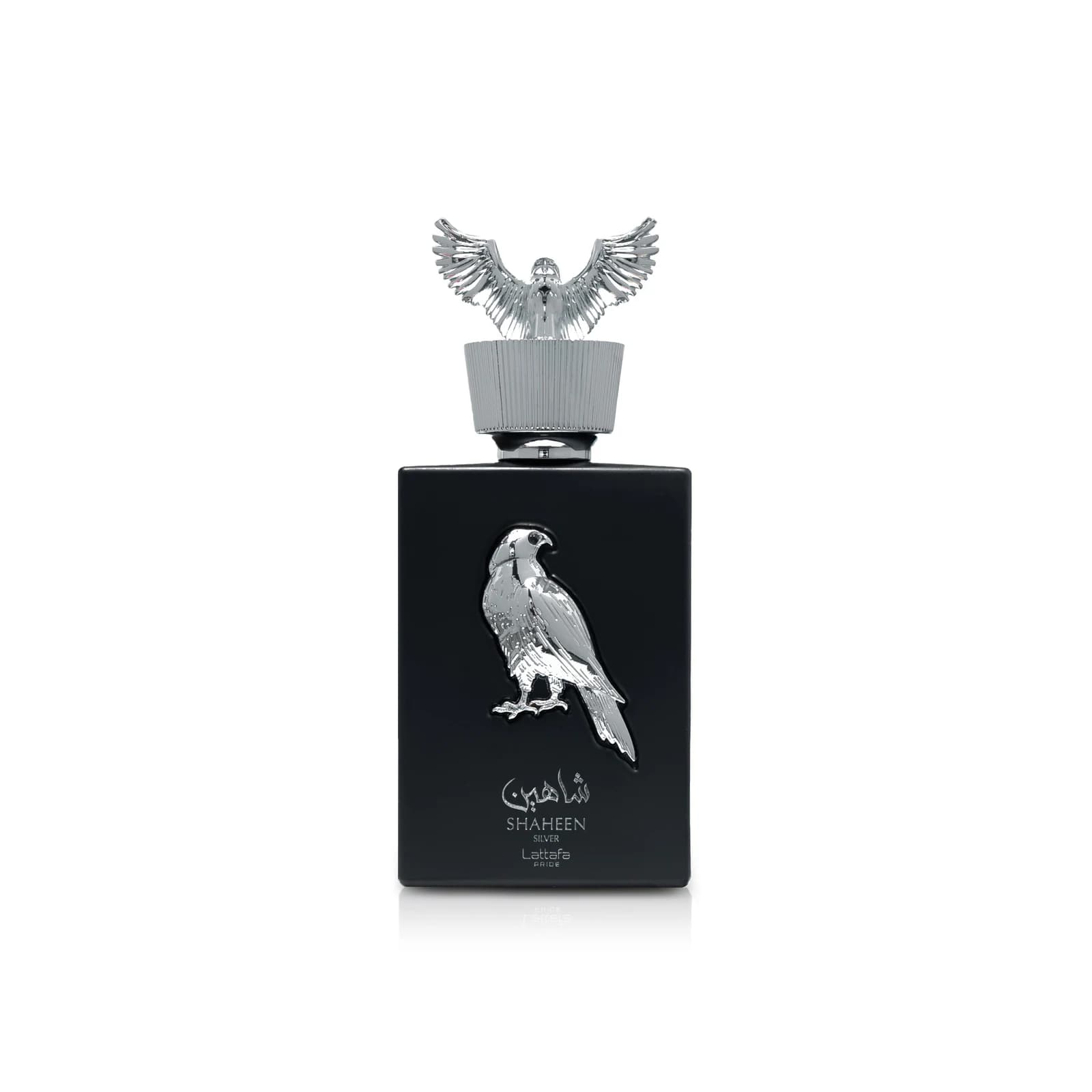 Frasco de Shaheen Silver da Lattafa