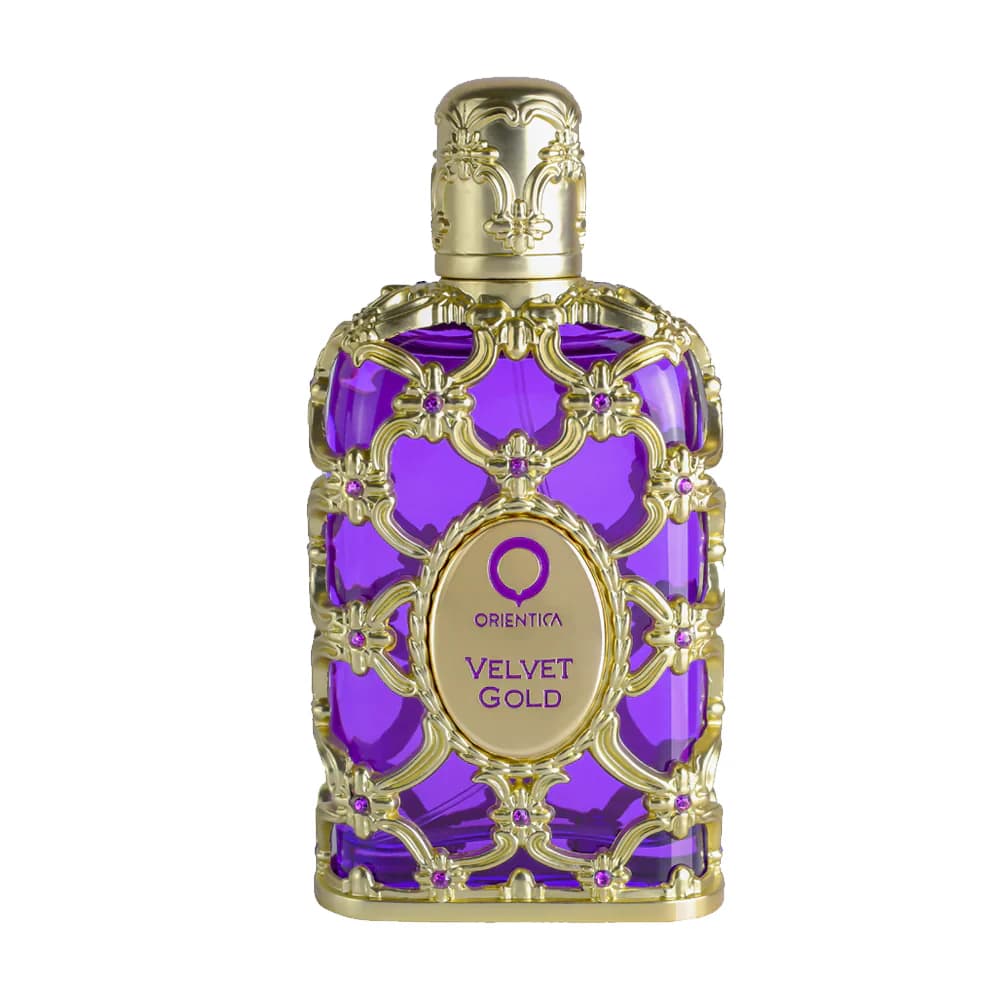 Frasco de Velvet Gold da Orientica