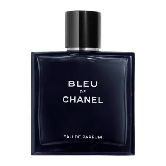 Bleu da Chanel em fundo limpo