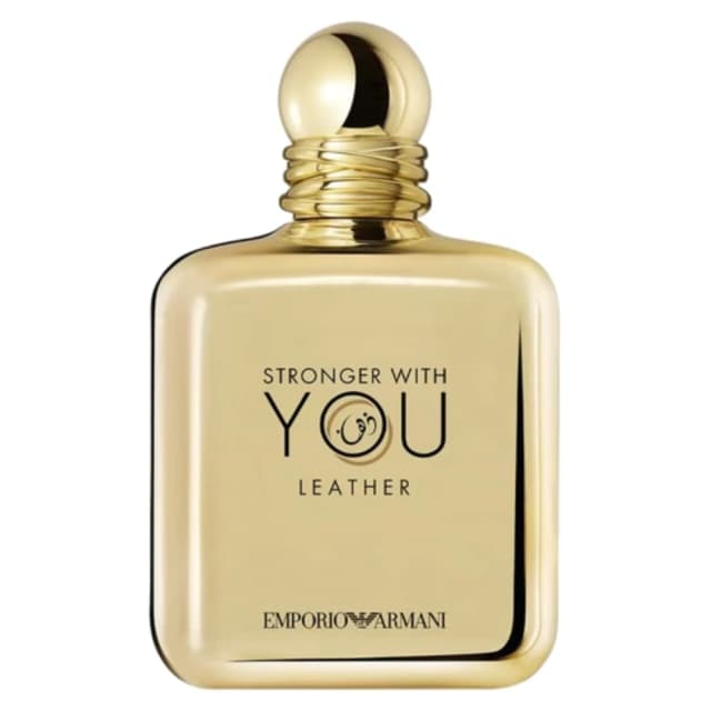 Emporio Armani Stronger With You Leather da Emporio Armani em fundo limpo