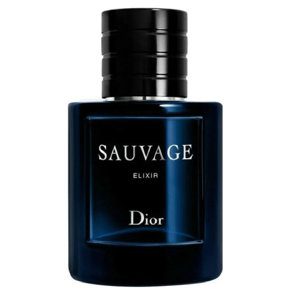 Sauvage Elixir da Dior em fundo limpo