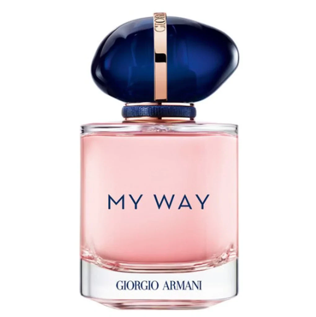 My Way da Giorgio Armani em fundo limpo