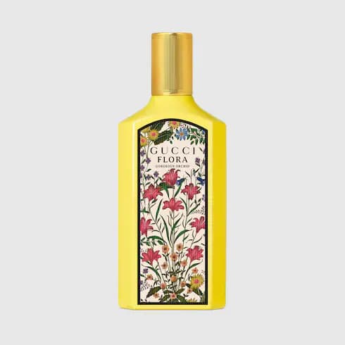 Flora Gorgeous Orchid da Gucci em fundo limpo
