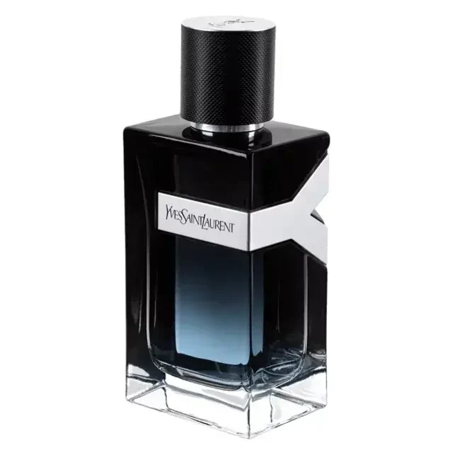 Y Eau da Yves Saint Laurent em fundo limpo