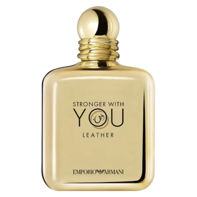 Emporio Armani Stronger With You Leather da Emporio Armani em fundo limpo