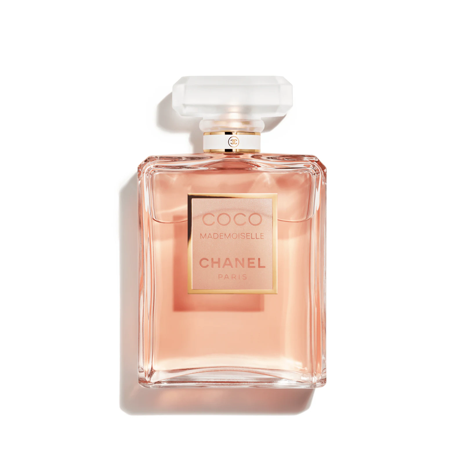 Coco Mademoiselle da Chanel em fundo limpo