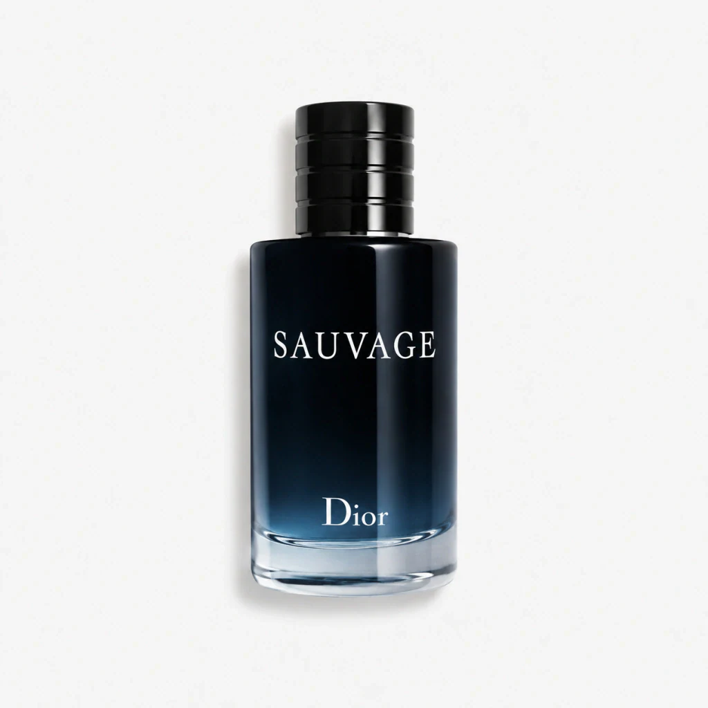 Sauvage da Dior em fundo limpo